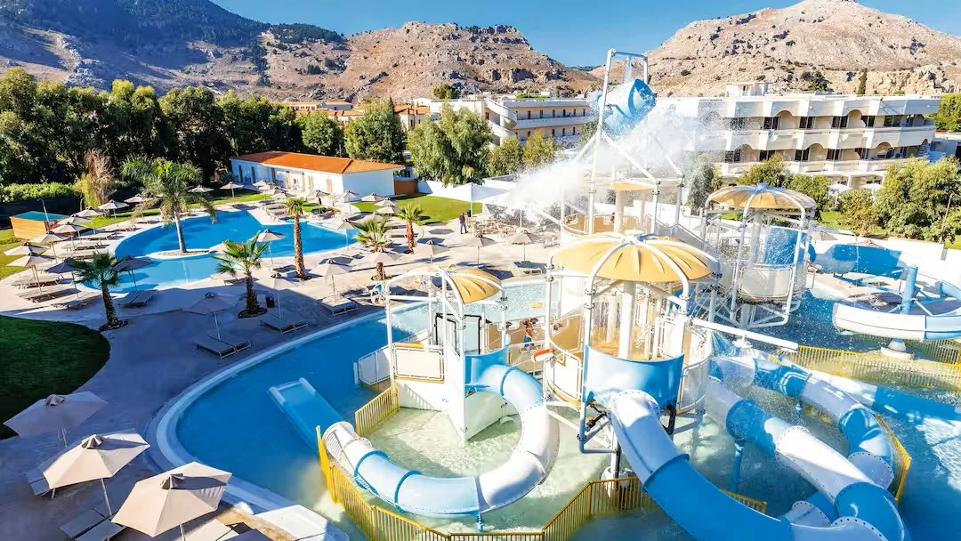 beachfront hotel in Greece
