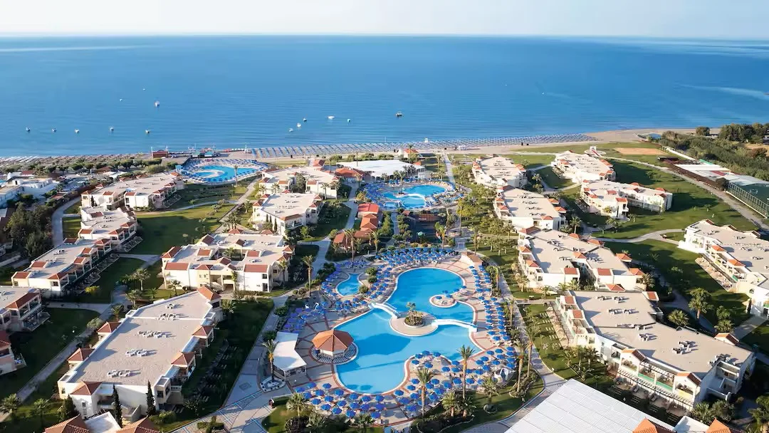 beachfront hotel in Greece
