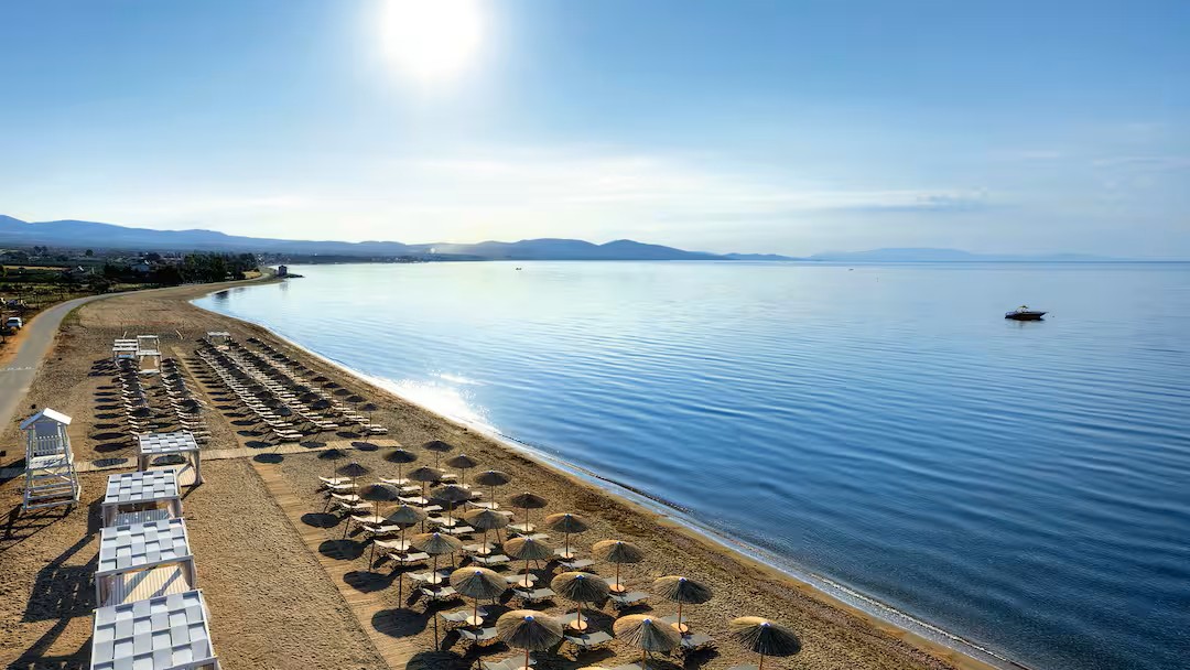 beachfront hotel in Greece